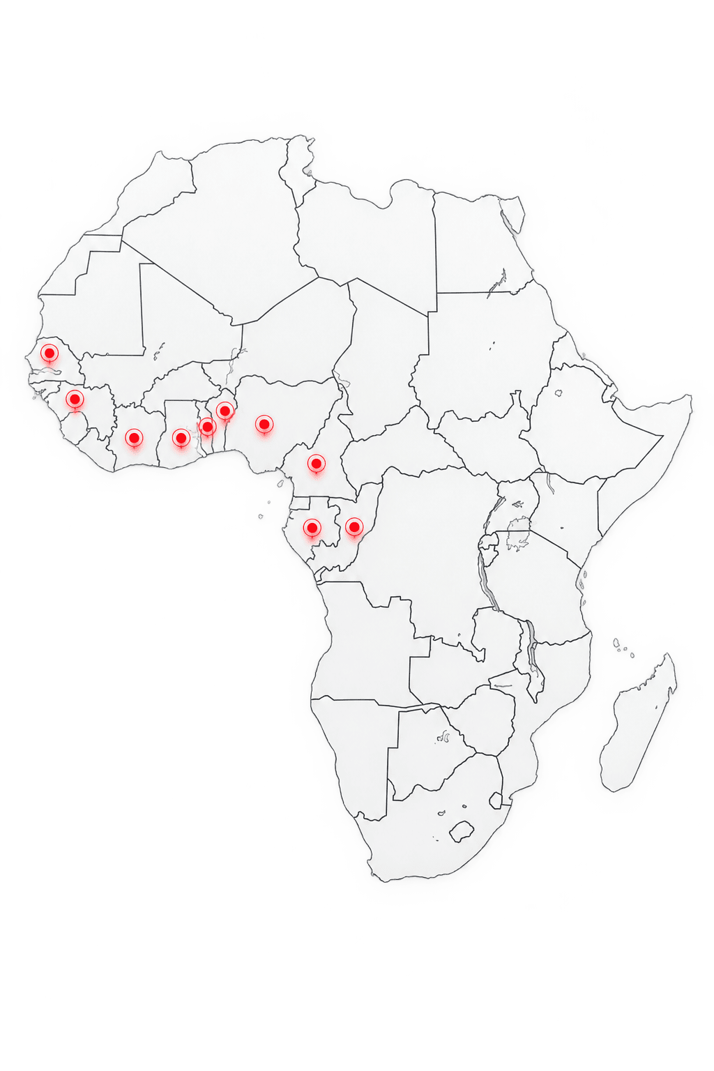 Golden Fah Export - Destinations en Afrique